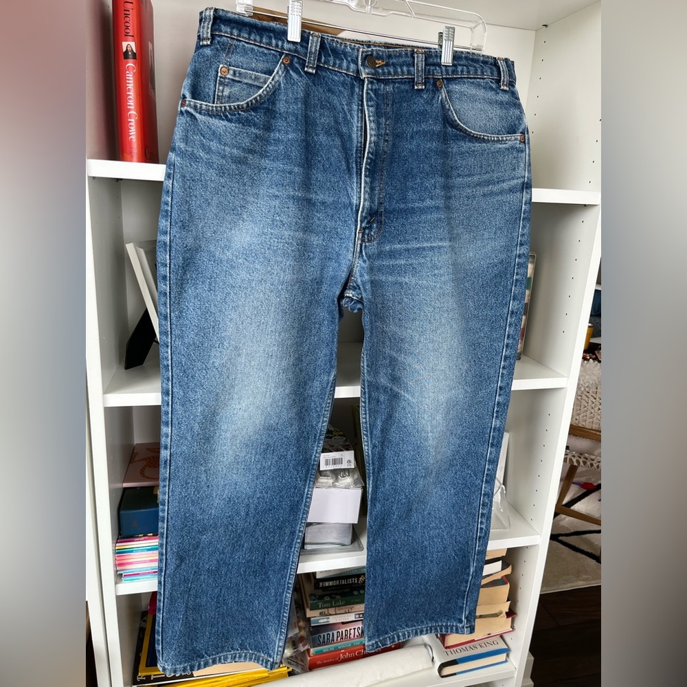 Vintage Levi’s 619 ORANGE TAB Jeans!!!!